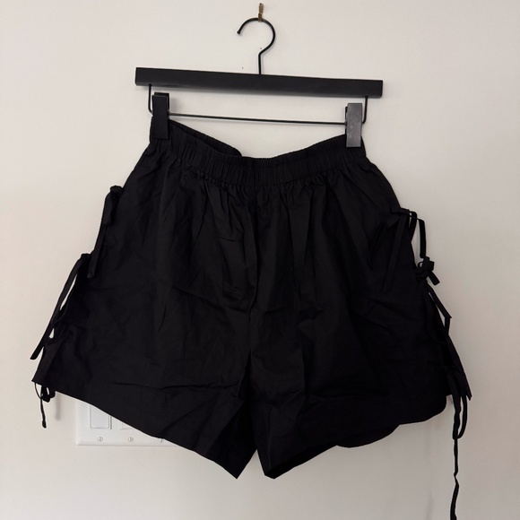 Bronze Snake Pants - BRONZE SNAKE LINDA SIDE TIE SHORTS